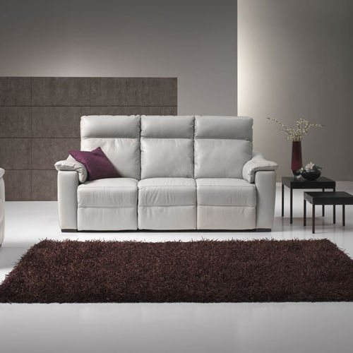 Canapé contemporain - DARIA - egoitaliano - en tissu / en cuir / inclinable
