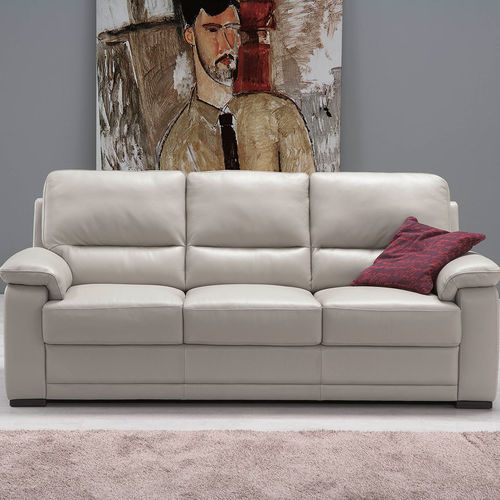 Canapé contemporain - DORIS - egoitaliano - en tissu / en cuir / avec repose-tête