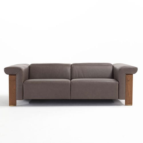 Canapé d'angle - CHARLINE - egoitaliano - contemporain / en tissu / en cuir