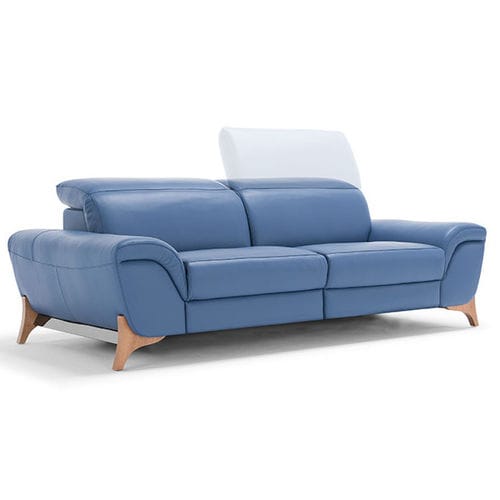 Canapé contemporain - MAISIE  - egoitaliano - en cuir / inclinable / avec repose-tête