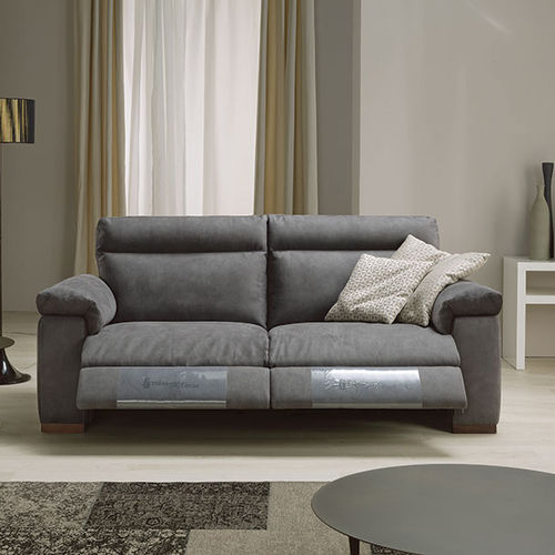 Canapé contemporain - CAPUCINE  - egoitaliano - en tissu / en cuir / inclinable
