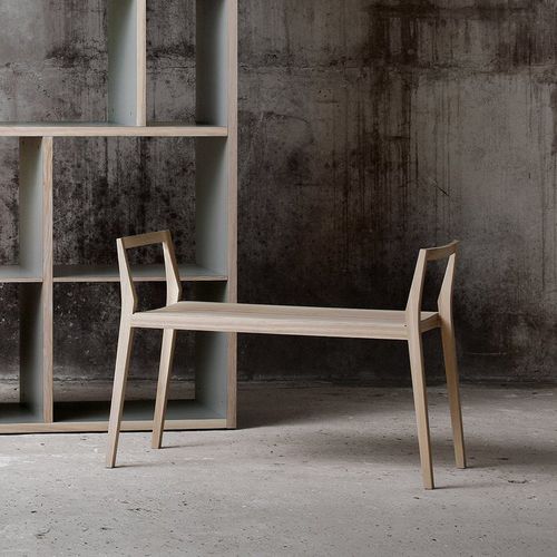 Banc contemporain - DEER - MINT Furniture - en chêne / en frêne / en noyer américain