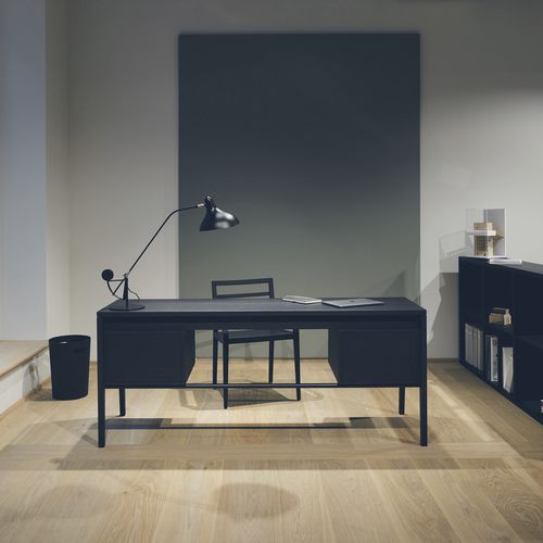 Bureau sur pied - M2521 - MINT Furniture - contemporain / en chêne / en frêne