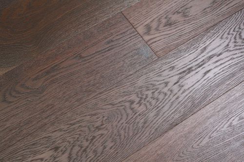 Parquet contrecollé - MILLENIUM: WHITE OAK ACTIVE GOLDEN BRUSH OIL - TEKA Parquet - en chêne blanc / huilé / brossé