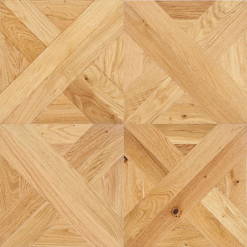 Parquet contrecollé - SQUARE GRAND PALAIS OLD STYLE: WHITE OAK NATURAL - TEKA Parquet - en chêne blanc / à clouer / flottant