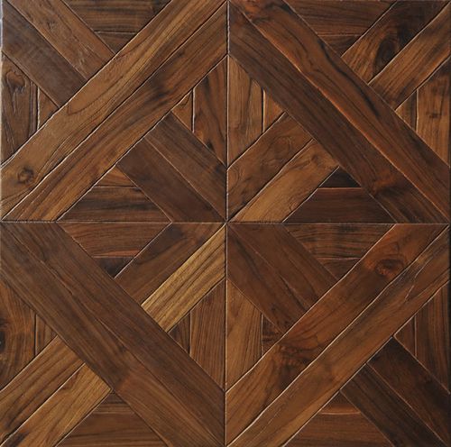Parquet contrecollé - SQUARE GRAND PALAIS OLD STYLE: WHITE OAK - TEKA Parquet - en chêne blanc / à clouer / flottant