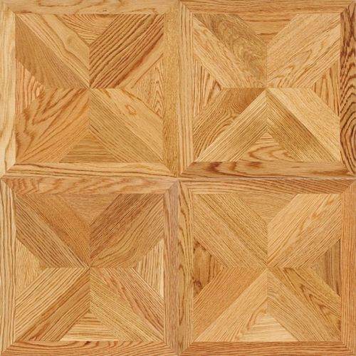 Parquet contrecollé - SQUARE VILLA: WHITE OAK LACQ - TEKA Parquet - en chêne blanc / laqué / à clouer