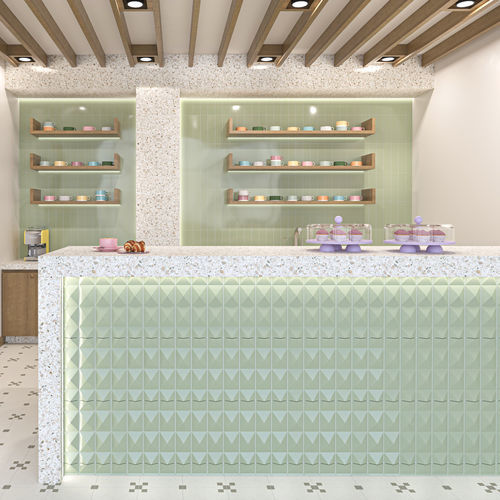 Carrelage en céramique émaillée - ES047 - PIKARO HANDMADE TILES - à relief / 3D / d'intérieur