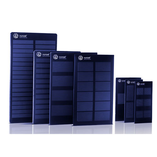 Panneau photovoltaïque monocristallin - MICROSOLAR™  - XUNZEL APPLIED SOLAR & WIND ENERGY - flexible / pour toiture