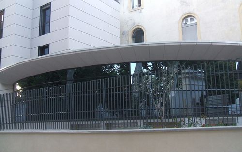 Corniche pour toiture - ACRYTHERM® - REBETON - en composite / préfabriquée / d'extérieur