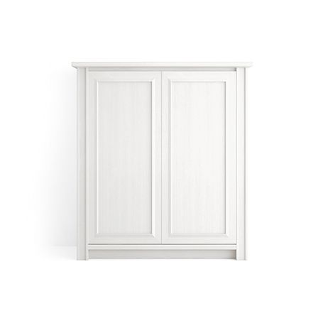 Buffet haut - Scandola - classique / en bois massif / blanc