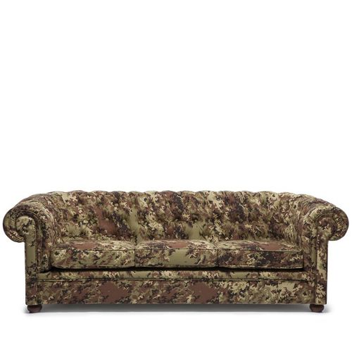 Canapé contemporain - CAMOUFLAGE - EsseDesign - en tissu / multicolore / 3 places
