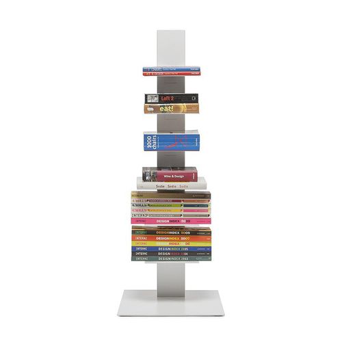Bibliothèque contemporaine - SAPIENS  - EsseDesign - en acier / blanche