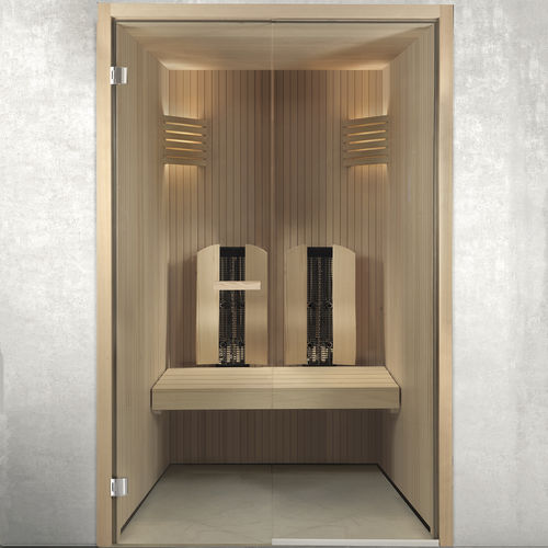 Sauna infrarouge - CABINA INFRARED - Carmenta Wellness - professionnel / en bois / pour intérieur