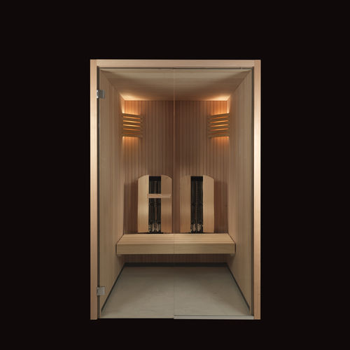 Sauna infrarouge - Carmenta Wellness - professionnel / en bois / pour intérieur