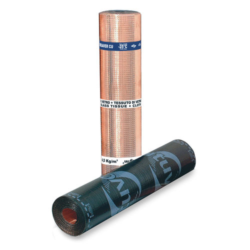 Membrane bitumée pour toiture - MEGAVER CU - Bituver