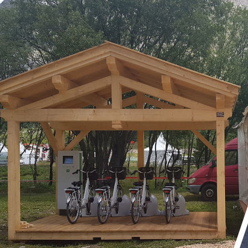Abri vélo sécurisé - Clean Energy Planet - pour espace public / pour les zones urbaines