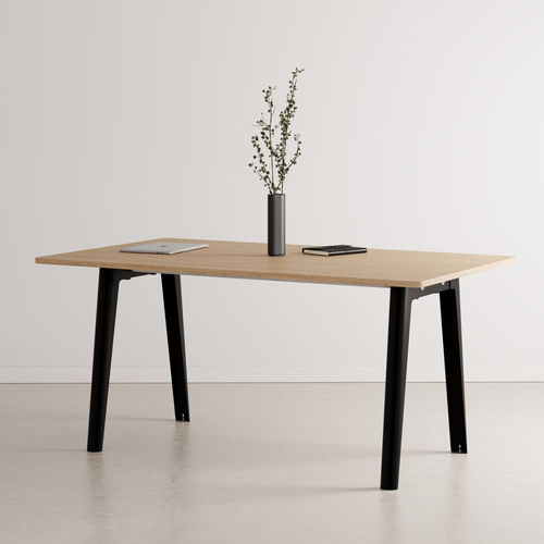 Table de réunion contemporaine - MODERN - TIPTOE - en chêne / en plastique recyclé / avec piètement en acier thermolaqué