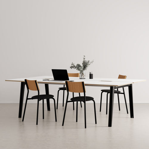 Bureau pour open space - MODERN - TIPTOE - sur pied / pour 4 personnes / contemporain