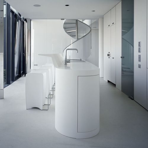 Îlot de cuisine - WHITELINE - AMOS DESIGN