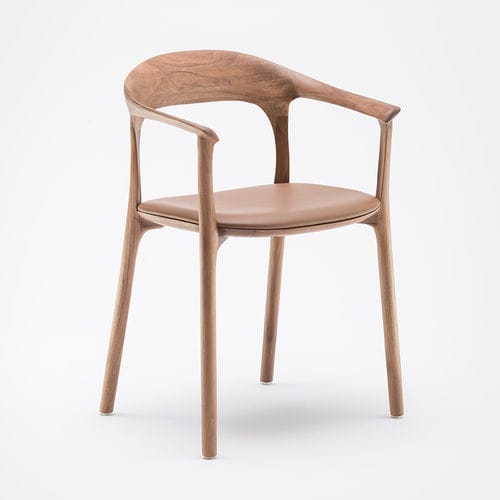 Chaise contemporaine - ELLE - MS&WOOD - d'intérieur / en chêne / en frêne
