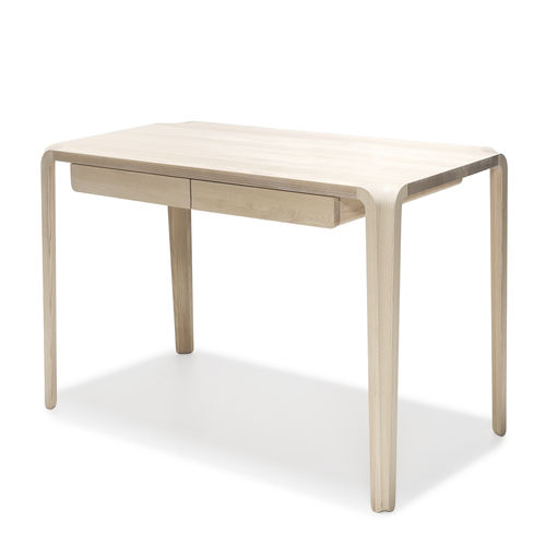 Bureau contemporain - PRIMUM - MS&WOOD - en chêne / en bois massif / en frêne