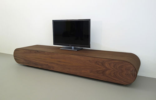 Meuble TV contemporain - PURE - RKNL - en noyer