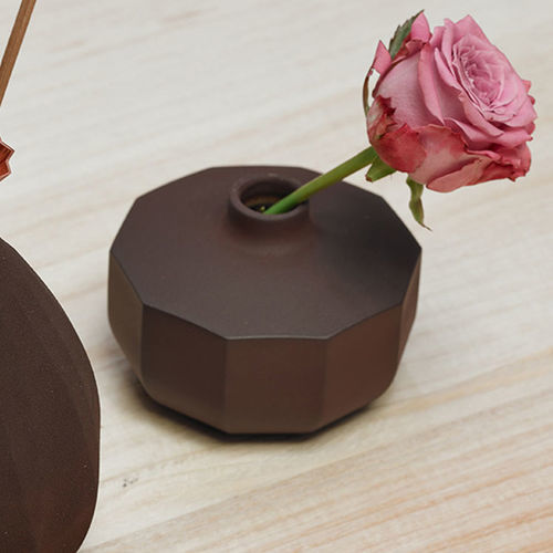 Vase contemporain - MEMORY - TOAST - en céramique / en cuivre / professionnel