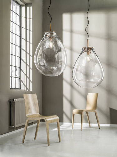 Suspension - TIM - BOMMA - en cristal / contemporaine / d'intérieur