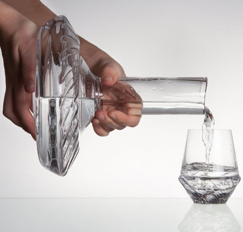 Carafe en verre - INVOLUTE GEARING - BOMMA - pour restaurant gastronomique