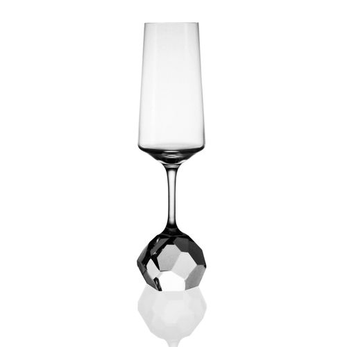 Flûte à champagne en cristal - STONE - BOMMA - professionnelle