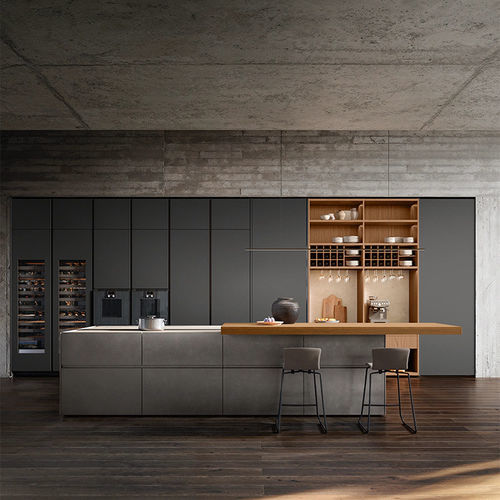 Cuisine contemporaine - COMBINE EVOLUTION - Boffi - en bois / en marbre / en granite