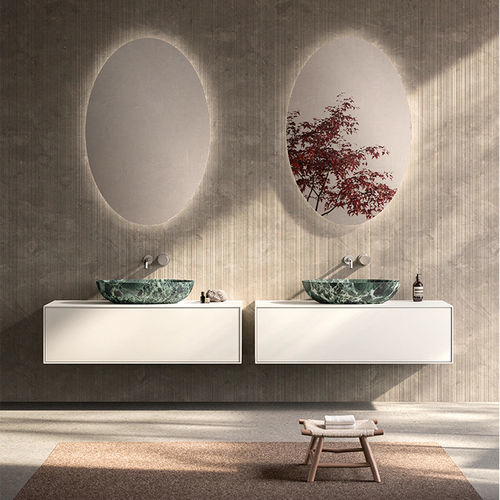 Salle de bain contemporaine - FLYER  - Boffi - en bois / en Corian® / en Dekton®