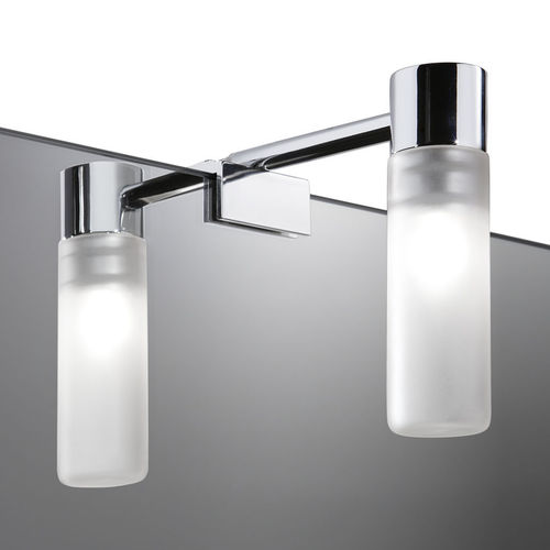 Applique murale contemporaine - LP17N - IBB INDUSTRIE BONOMI - en métal chromé / cylindrique / pour salle de bain