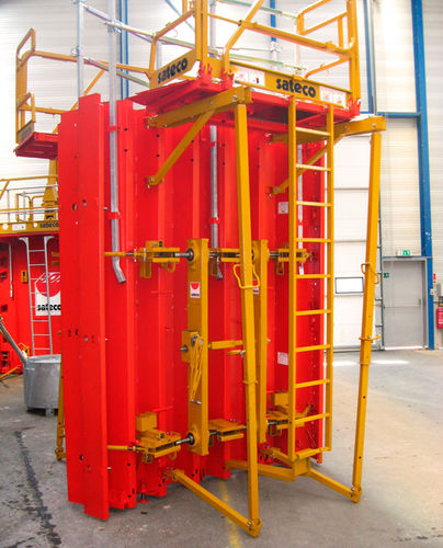 Coffrage courbe - CTR CC - sateco - en métal / pour mur / réglable