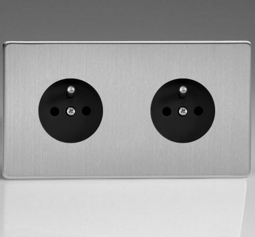 Prise de courant - ACB-PC2 - ALSO & CO - double / murale / encastrable