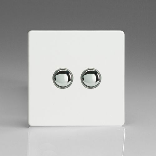 Interrupteur bouton poussoir - BMT-PS2 - ALSO & CO - encastré / double / en métal
