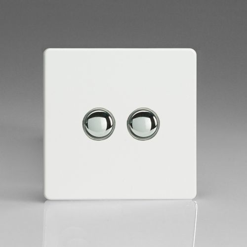 Interrupteur bouton poussoir - BMT-PS/MS - ALSO & CO - encastré / double / en métal