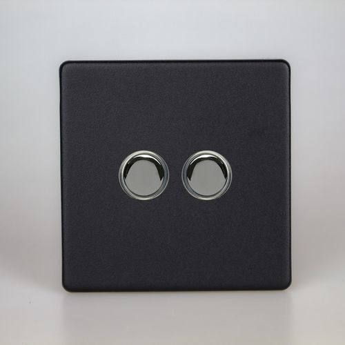 Interrupteur bouton poussoir - NMT-PS/MS - ALSO & CO - encastré / double / en métal