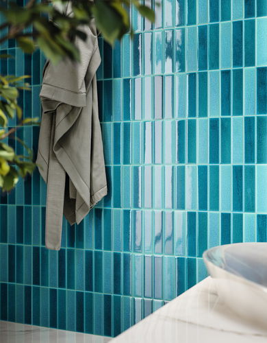 Carrelage en céramique émaillée - CRAKLE MATTONCINO  - AcquarioDue - d'intérieur / mural / de sol