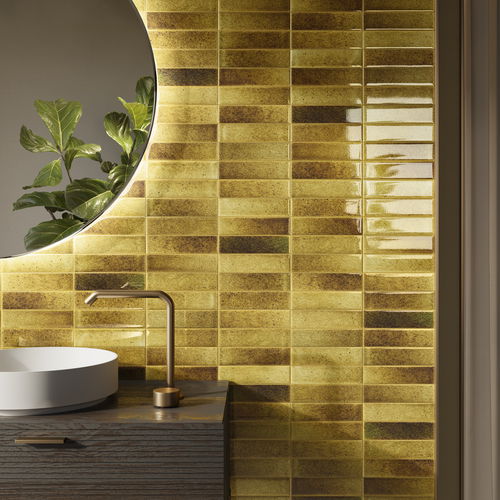 Carrelage en céramique - INCENSUM - AcquarioDue - brillant / d'intérieur / de salle de bain