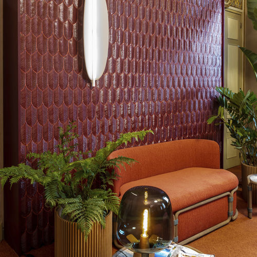 Carrelage en céramique - CALATHEA A26 PORPORA - AcquarioDue - à relief / pour intérieur / mural