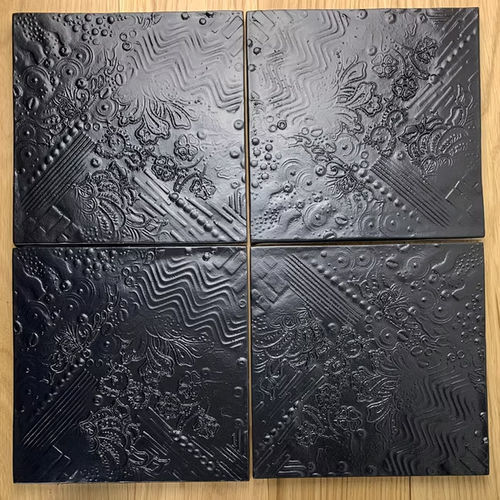 Carrelage en céramique - FINGERPRINTS W355 - AcquarioDue - mat / texturé / 3D