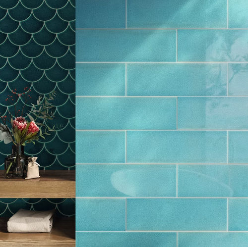 Carrelage en céramique - CRAKLE A910 SKY - AcquarioDue - mat / brillant / d'intérieur