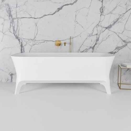Baignoire à poser - MOMO 1800 - Lusso Stone - en composite / en fonte minérale / contemporaine