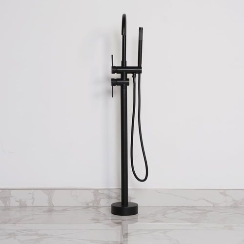 Mitigeur de douche - 5030  - Lusso Stone - au sol / 1 trou / noir
