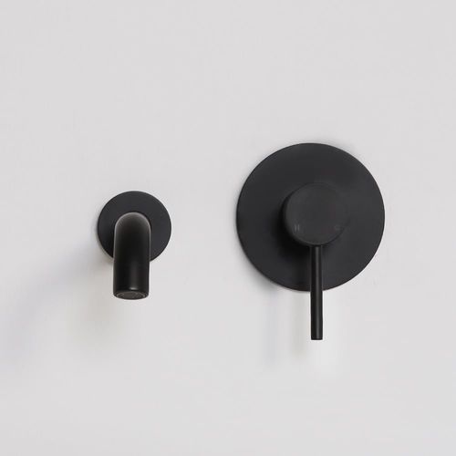 Mitigeur de douche - Lusso Stone - mural / 2 trous / noir