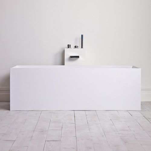 Baignoire à poser - ETHOS 1700 - Lusso Stone - en composite / en fonte minérale / contemporaine