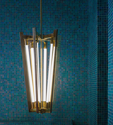 Suspension - CHANDELIER  05 - MAGIC CIRCUS EDITION - en laiton / en laiton poli / en verre