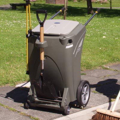 Chariot poubelle - SKIPPER™  - Glasdon Group Limited - professionnel / en plastique